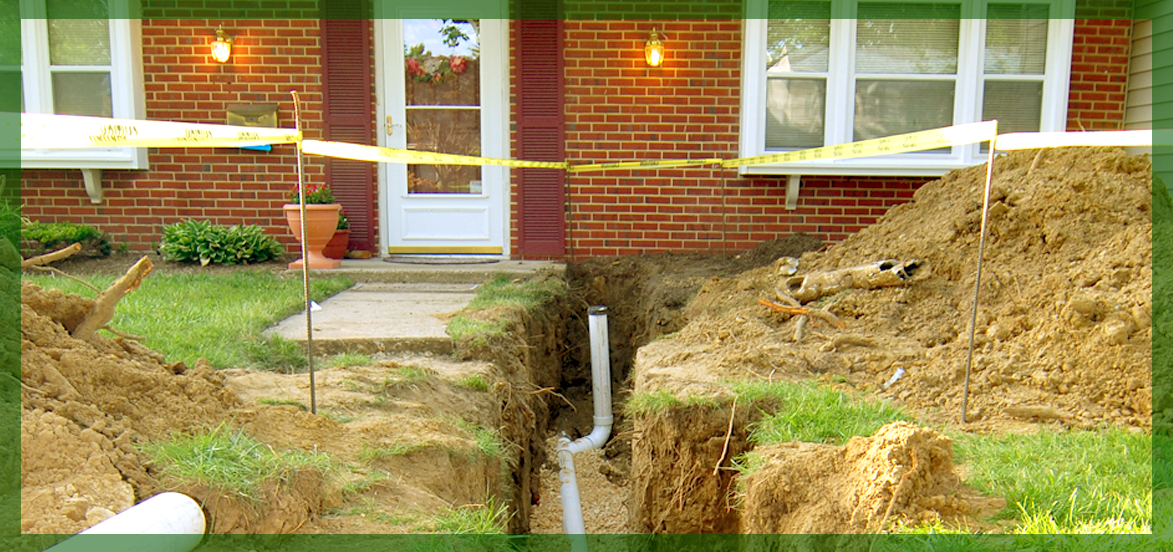 control tree root damage in sewer line